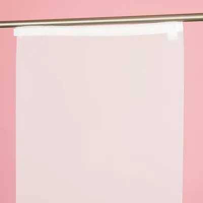 Produktbild von Schiebevorhang Flächenvorhang Eva uni weiß 245x60cm