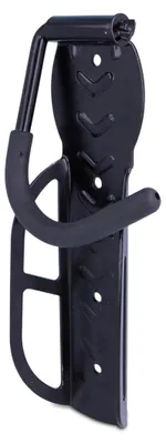 Image de Amig - Supports muraux pour vélos - Crochet rabattable - Acier robuste - Revêtement en caoutchouc antidérapant - Capacité de charge : 22 kg - Idéal pour un rangement optimal
