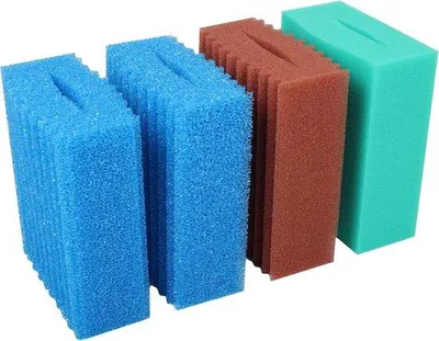 Produktbild von Famanu Filterschaumset für Teichfilter - Austauschbare Filter mit optimaler Wasserbehandlung