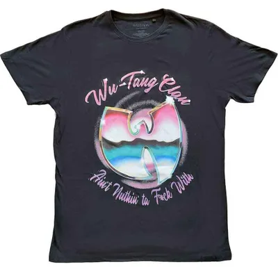 Produktbild von Wu-Tang Clan Aint't Nuthing Ta F' Wit T-Shirt mit kurzen Ärmeln Black XL
