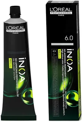 Produktbild von LorÉal professionnel paris INOA ohne Ammoniak permanente Farbe #6.0 60 g