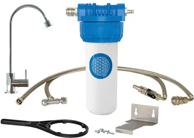 Produktbild von Alvito Einbau-Filtersystem Untertisch mit Wasserhahn Novara Chrom-Optik