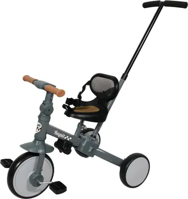 Immagine prodotto di Interbaby Baby bike con catarifrangente regolabile - 5in1 grigio