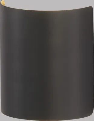 Produktbild von Fischer & Honsel Halv LED Wandleuchte 2-fach 7,1W warmweiss sandschwarz 30514