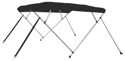 Obrázok produktu pre vidaXL 4-bow Bimini-Top Black 243x244x137 cm