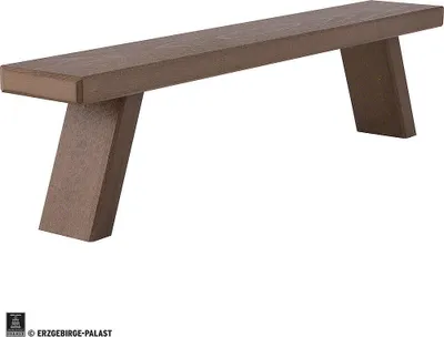 Produktbild von Schwibbogenbank braun (45x11x7,5cm) von Weigla Holzkunst