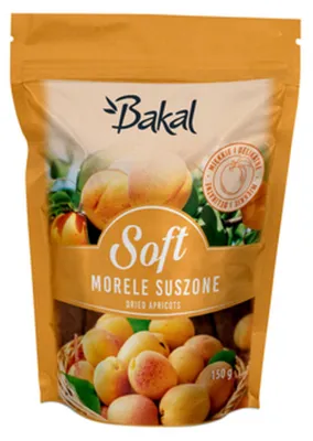 Obrázok produktu pre Mäkké sušené marhule Bakal 150 g