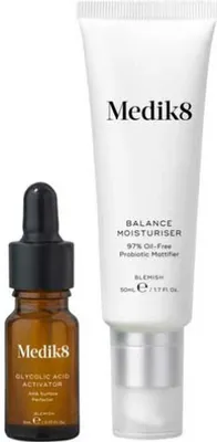 Produktbild von Medik8 Balance Feuchtigkeitscreme 50ml & Glykolsäure-Aktivator