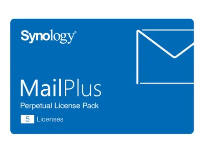 Immagine prodotto di Synology MAILPLUS 5 LICENSES Synology MailPlus 5 Licenses