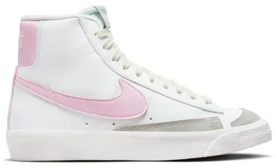 Obrázok produktu pre Nike Blazer Mid 77, biela a ružová farba (model pre dievčatá – GS), veľkosť EU 38