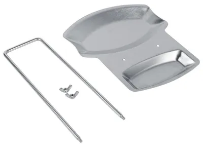 Topfdeckelhalter aus Edelstahl, kompakt, 19x16x19 cm