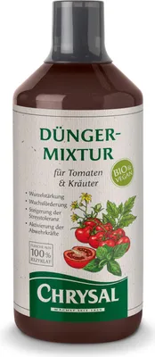 Produktbild von Chrysal Vegane -Dünger-Mixtur für Tomaten & Kräuter - 1000 ml