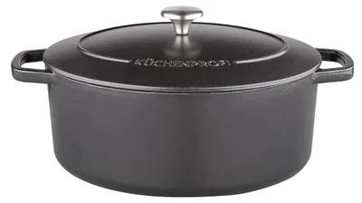Image de KÜCHENPROFI Cocotte ovale en fonte 33 cm BRETAGNE