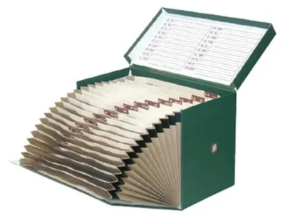 Productafbeelding van Elba 100580266, verzenddoos, bekleed met stof, 20 cm, groen
