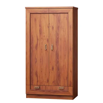 Obrázek produktu pro Dvoudveřová šatní skříň 90 cm MERLO - dub