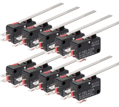 10x Mikro-Endschalter V-153-1C25 SPDT für Arduino