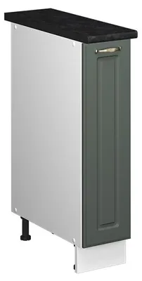 Produktbild von Apothekerschrank Vicco Fame-Line Grün-Gold Landhaus/Weiß 20 cm, AP Anthrazit, Model 62072