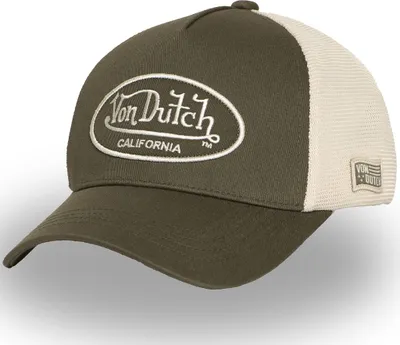 Produktbild von Von Dutch Originals Trucker Cap CALIFORNIA Twill Embroidery Green B32B