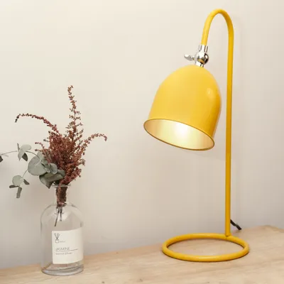 Produktbild von Opviq, 241306, Schreibtischlampe, METALLKÖRPER, Senf, 39 x 13 x 13 cm