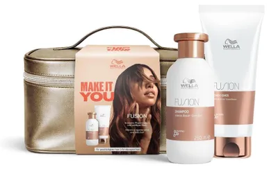 Produktbild von Wella Professionals Fusion Intense Repair Geschenkset – Shampoo 250 ml + Conditioner 200 ml