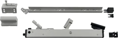 Produktbild von HAUTAU FL190 Öffnerschere mit Universal-Flügelbock, Alu silber eloxiert