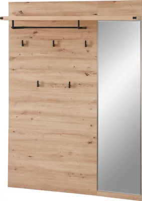 Produktbild von Garderobenpaneel HARPER ILEBO BHT 120x163x31 cm braun Garderobe
