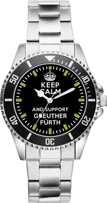 Produktbild von KIESENBERG Herrenuhr Armbanduhr Fürth Geschenk Fan Artikel Zubehör Fanartikel Analog Quartz Uhr 1534