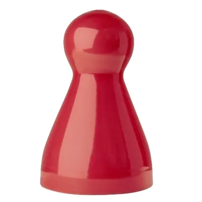 Produktbild von Tischleuchte TOY Glas rot Spielfigur-Form