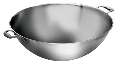 Obrázek produktu pro Pánev wok Bartscher XXL z nerezové oceli, Ø 510 mm, 22 litrů, W510F, ploché dno, 105731