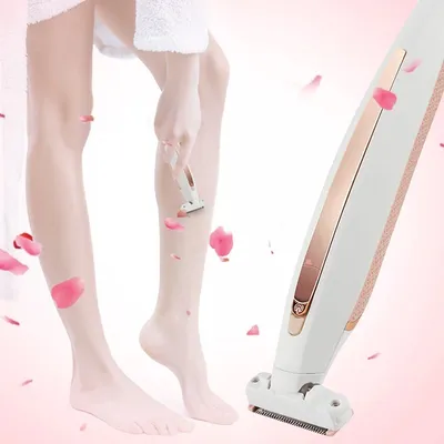 Obrázok produktu pre USB nabíjateľný holiaci strojček pre ženy Odstraňovač chĺpkov na tvári Odstraňovač chĺpkov na nohách