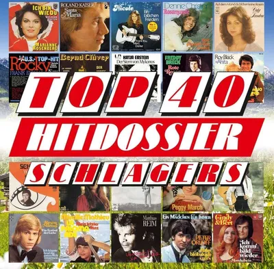 Produktbild von Various Artists: Top 40 Hitdossier: Schlager -   - (CD / T)