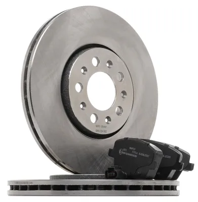 Produktbild von MAPCO Bremsenset Vorne Bremsscheiben Beläge Satz für VW POLO (9N) 288mm