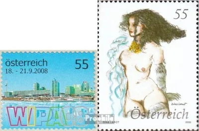 Produktbild von Briefmarken Österreich 2008 Mi 2761,2772 (kompl.Ausg.) gestempelt WIPA 08