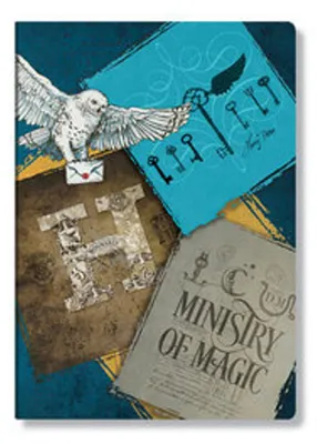 Produktbild von Magische Momente (Harry-Potter-Kollektion) – Notizbuch im A4-Format mit Raster