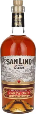 Produktbild von San Lino Ron de Cuba CARTA ORO Extra Añejo 40 %  0,70 lt.