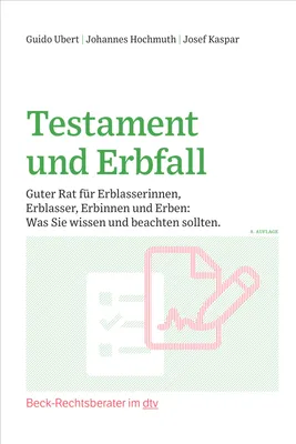 Produktbild von Testament und Erbfall