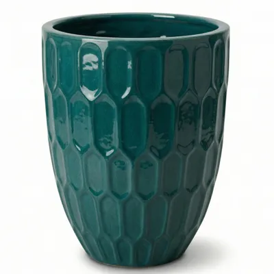 Zdjęcie produktu dla Doniczka ceramiczna Provencelia DAUDET Turkusowy, Ø41 cm x H55 cm, mrozoodporna