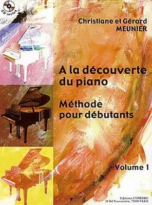 Produktbild von A la découverte du piano vol.1 (+CD)Méthode pour débutants