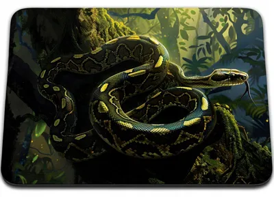 Obrázok produktu pre Podložka pod myš 24 x 20 cm – motívy zvierat (had)