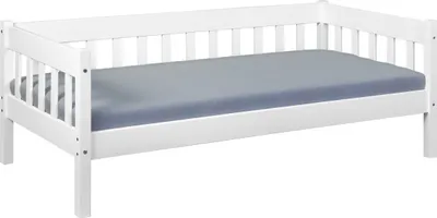 Produktbild von Inter Link Einzelbett Sintro 90x200 Weiß Massivholz