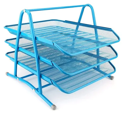 Produktbild von Leviatan Metall Ablage Ablagefächer | Büro Organizer Schreibtisch | Schubladen f