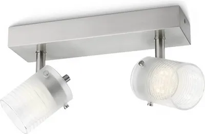 Produktbild von Philips myLiving TOILE LED-Spot, weiß, Strahler Oberflächenbeleuchtung, Nicht austauschbare(s) Leuchtmittel, 2 Glühbirne(n), LED, 6 W, 2700 K