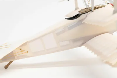 Image de Authentic Models Modèle d'avion Triplane Transparent, Décoration de bureau, Décoration, AP203T