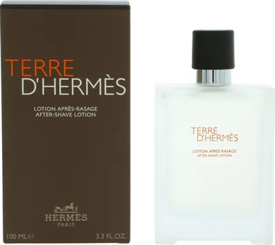 Produktbild von Hermes Terre d', After-Shave-Lotion, 100 ml, Schutz, Weichmachend, Belebend, Flasche, Frankreich, Alcohol, Aqua (Water), Peg-8, Parfum (Fragrance), Peg-40 Hydrogenated Castor Oil, Ethylhexyl...