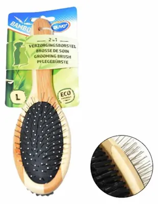 Image de DUVO+ Peigne et brosse en bambou 23x7cm, 65203382