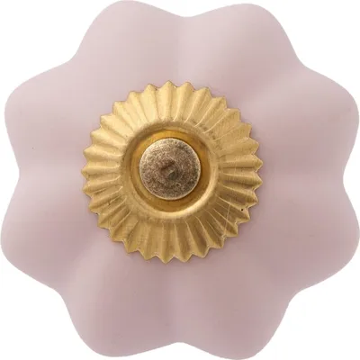 Produktbild von Clayre & Eef Türknauf Ø 4 cm Rosa Keramik