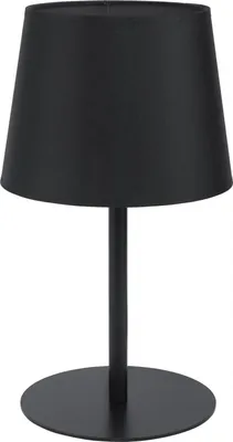 Produktbild von MAJA Tischleuchte schwarz 1-flammig E27 60W