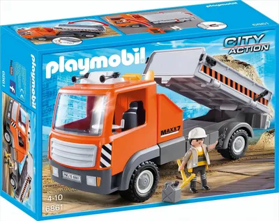 Image de PLAYMOBIL 6861 - Camion de chantier