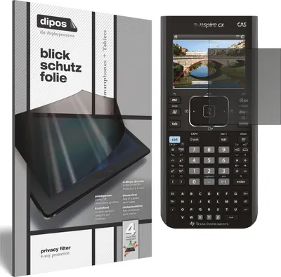 Produktbild von NBR dipos Blickschutzfolie Texas Instruments TI Nspire CX CAS Taschenrechner