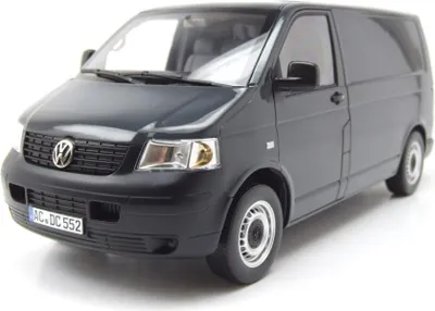 Produktbild von Norev 188616 VW T5 Bus Transporter 2003 grau 1:18